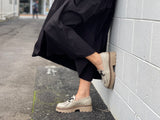 European loafers made in Italy. Tassel with horse bit detailing. Quality women's shoes. Italian footwear made in leather.