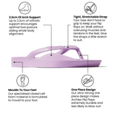 Archies Jandals Lilac