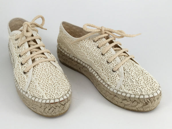 Canvas Lace Toms Lena Espadrille Sneaker Toms Shoes Toms Canvas