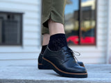 Androgynous shoes, European made, leather work or dress shoe. Comfortable leather shoes.