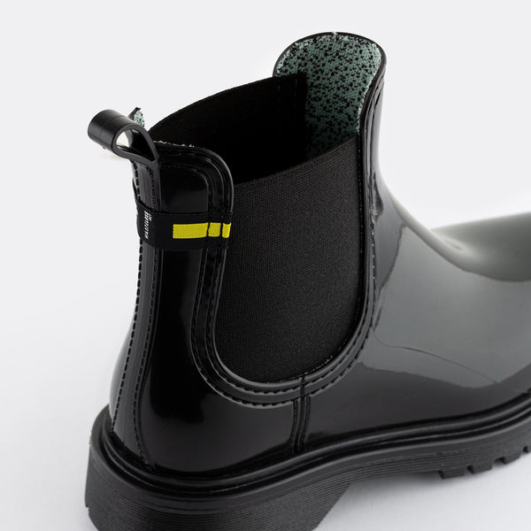 LEMON JELLY ブラックシューズ　25cm Lemon Jelly shoes embrace a sustainable fashion movement