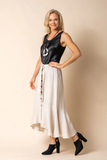 Jeanette Linen Skirt Available in 3 colours