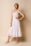 Imagine Pierre Dress White