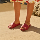 Archies Slides Sangria Red