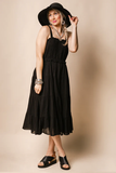 Imagine Pierre Dress Black
