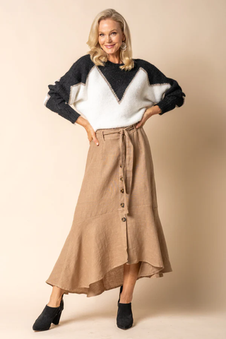 Imagine Jeanette Skirt Desert